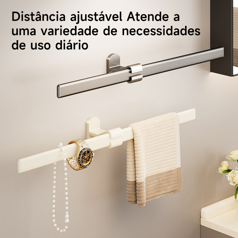 Porta-Toalhas para Banheiro com Braço Móvel