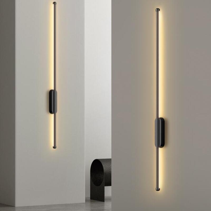 Luminária de Parede Linear LED com 3 Tons de Luz