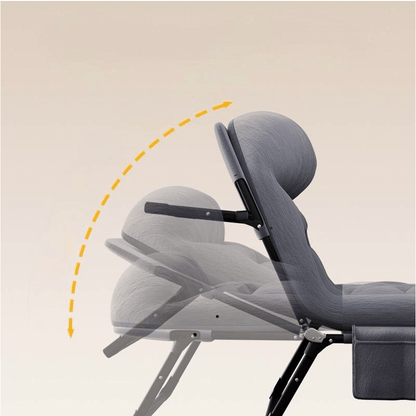 Espreguiçadeira Dobrável Portátil para Descanso e Lazer