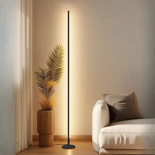 Luminária de Chão Moderna para Iluminação Ambiente com Dimerização