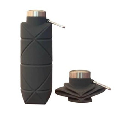 Garrafa de Água em Silicone Dobrável Portátil