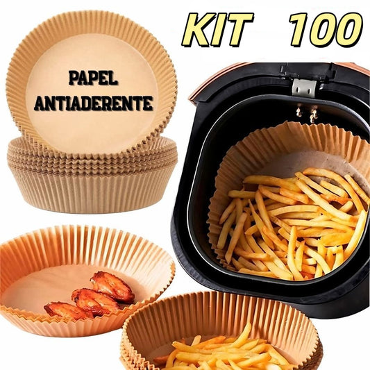 Papel Antiaderente para Air Fryer