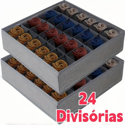 Organizador de Gaveta para Sutiãs, Calcinhas e Meias – 24 Nichos