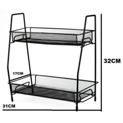 Prateleira Organizadora Dupla em Metal