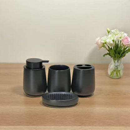 Conjunto de Banheiro em Cerâmica 4 Peças