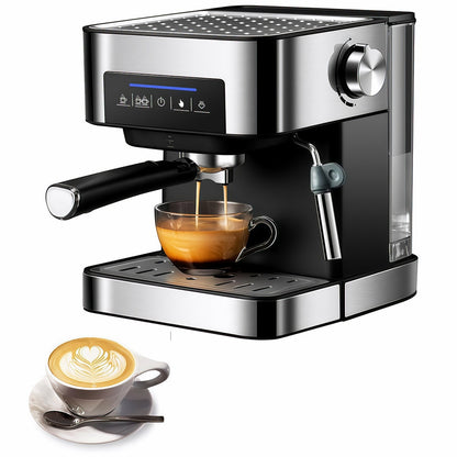 Máquina de Café Espresso Automática 1,6 L com Moedor Integrado
