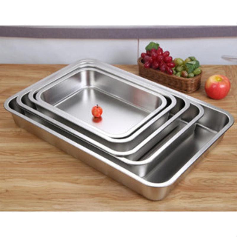 Forma Retangular de Aço Inoxidável Resistente para Forno e Cozinha