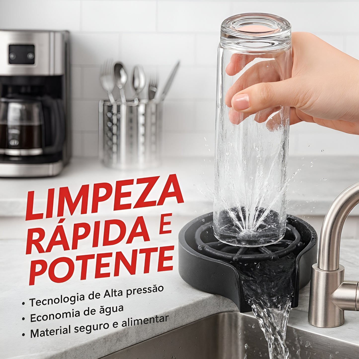 Lava-Louças Automática de Pia