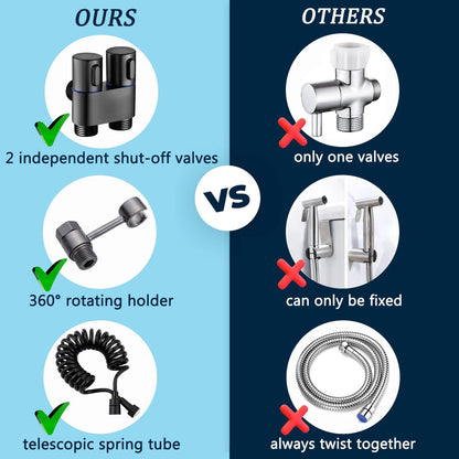 Ducha Higiênica Portátil com Controle de Pressão