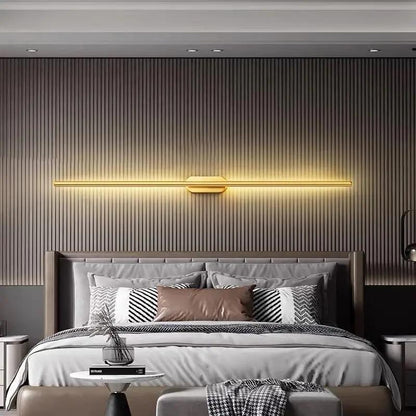 Luminária de Parede Linear LED com 3 Tons de Luz