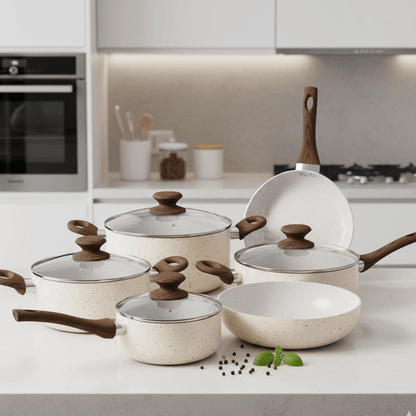 Jogo de Panelas Cerâmicas Antiaderentes Legacy