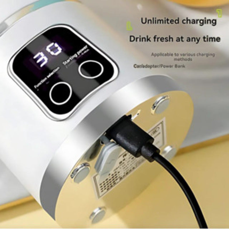 Mini Liquidificador Portátil com 8 Lâminas