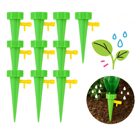 Kit de Irrigação Automática por Gotejamento para Jardins e Vasos