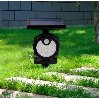 Refletor Solar LED para Jardim com Fixação por Espeto