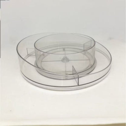 Organizador Giratório em Acrílico para Cosméticos