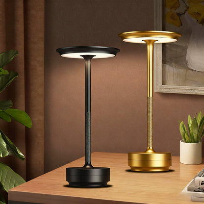 Abajur de Mesa LED Touch Recarregável para Leitura