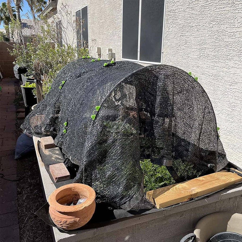 Arcos de Suporte para Estufa e Jardim com Revestimento Antiferrugem