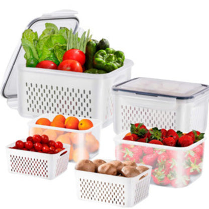 Kit Organizador para Geladeira com 3 Peças