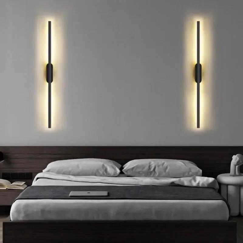 Luminária de Parede Linear LED com 3 Tons de Luz