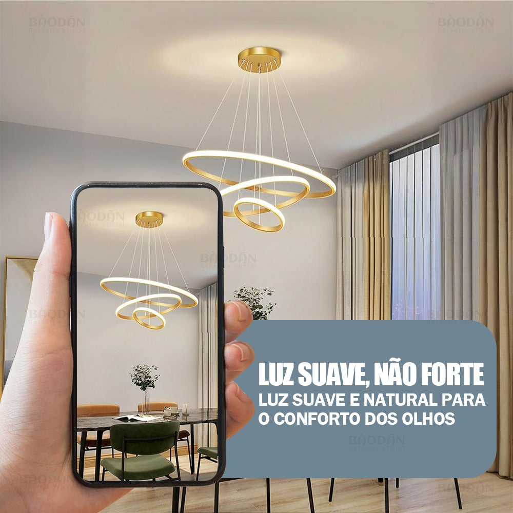 Lustre Pendente LED Nórdico