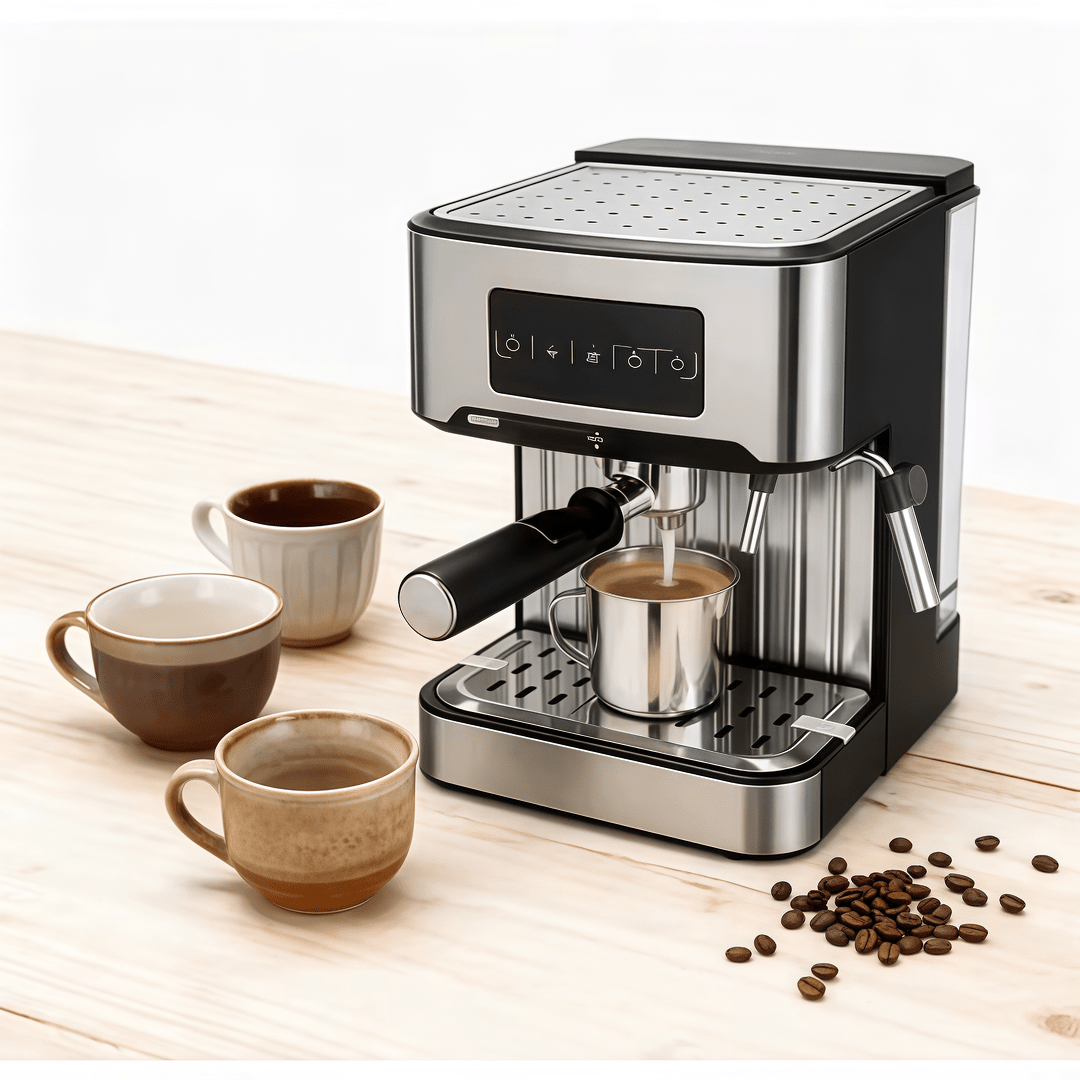 Máquina de Café Espresso Automática 1,6 L com Moedor Integrado