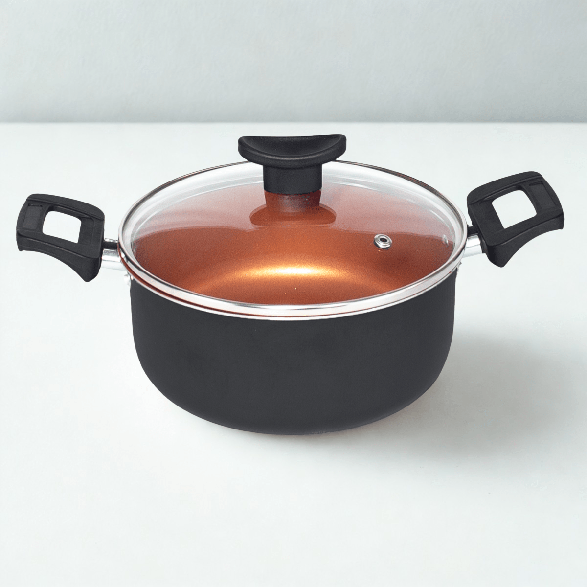 Jogo de Panelas Premium Antiaderente em Teflon – 10 Peças