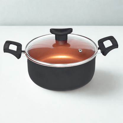 Jogo de Panelas Premium Antiaderente em Teflon – 10 Peças