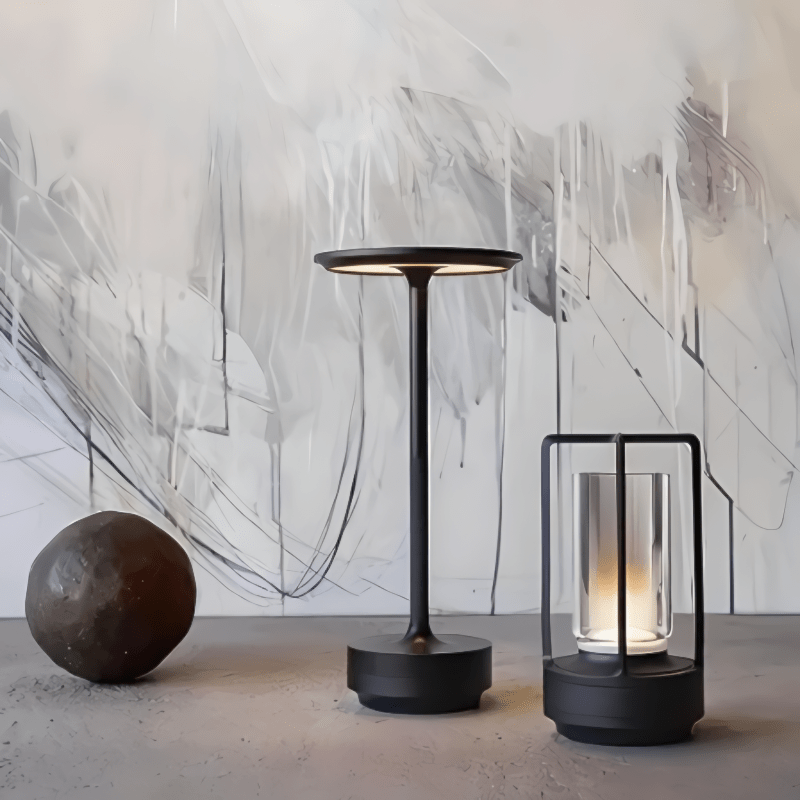 Abajur de Mesa LED Touch Recarregável para Leitura