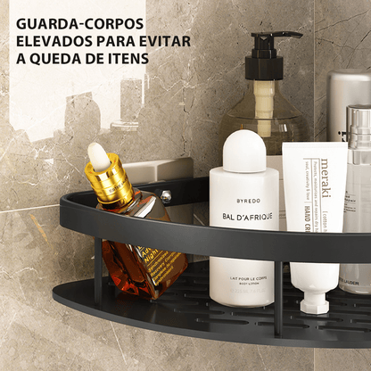 Suporte para Banheiro com Prateleira Multifuncional