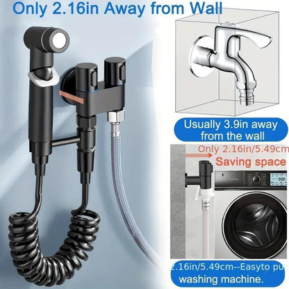 Ducha Higiênica Portátil com Controle de Pressão