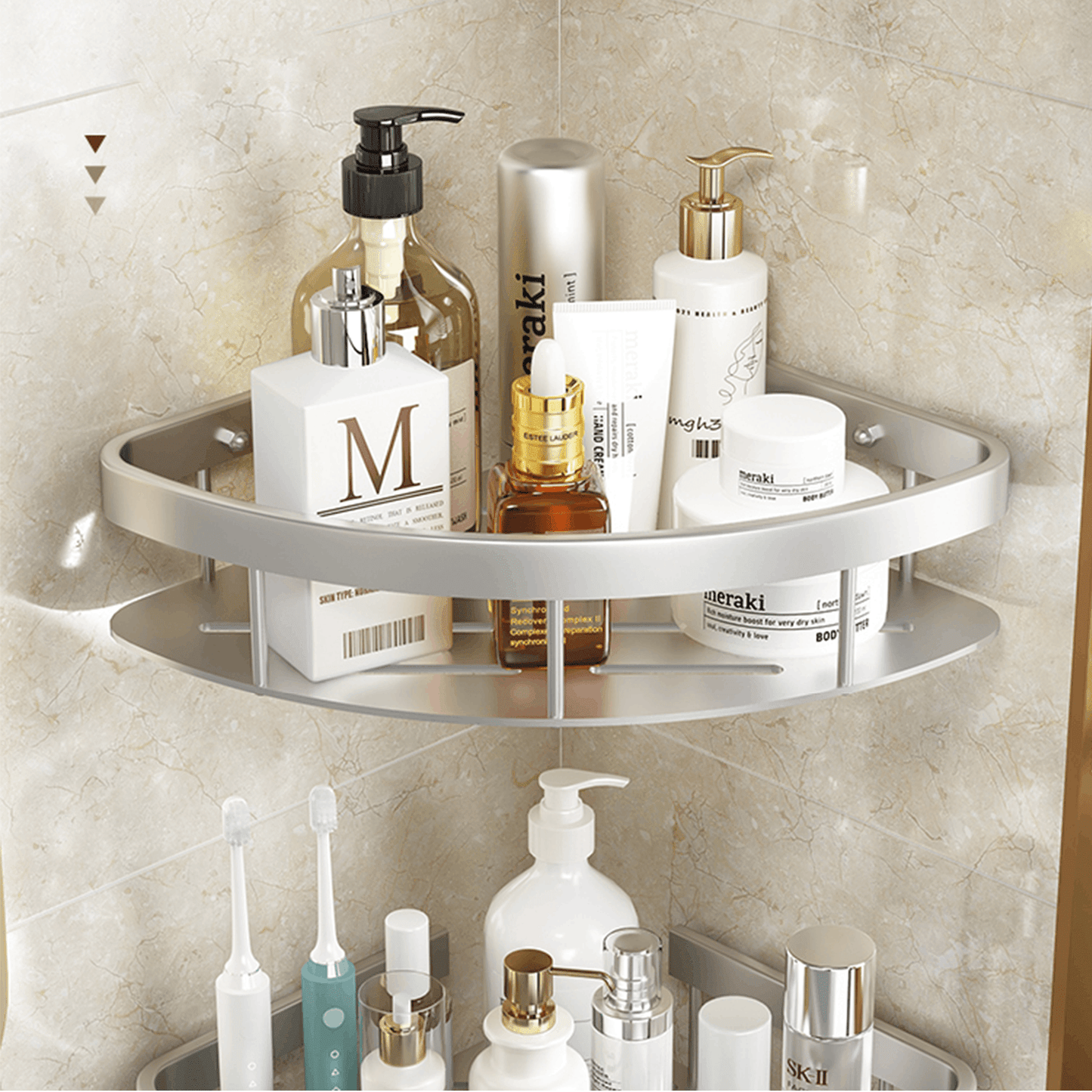 Suporte para Banheiro com Prateleira Multifuncional