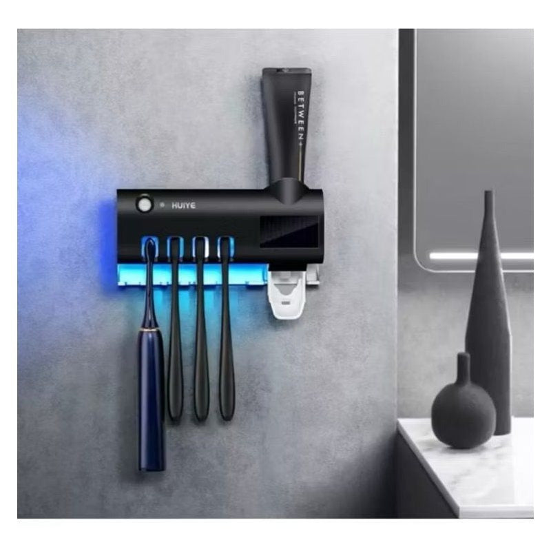 Dispensador Automático de Pasta de Dente com Suporte para Escova