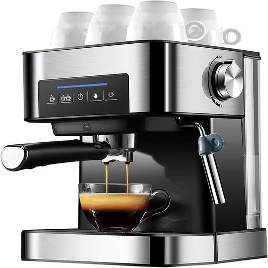 Máquina de Café Espresso Automática 1,6 L com Moedor Integrado