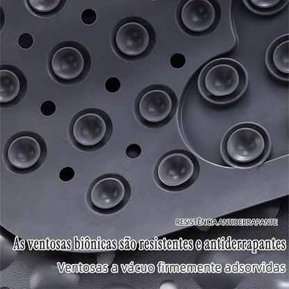 Tapete Antiderrapante para Banho com Ventosas e Função Massageadora