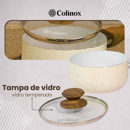 Jogo de Panelas Cerâmicas Antiaderentes Legacy