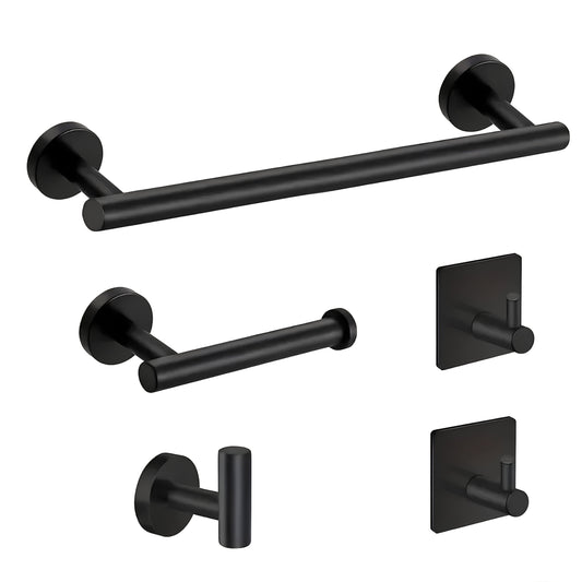 Kit de Acessórios para Banheiro com 5 Peças