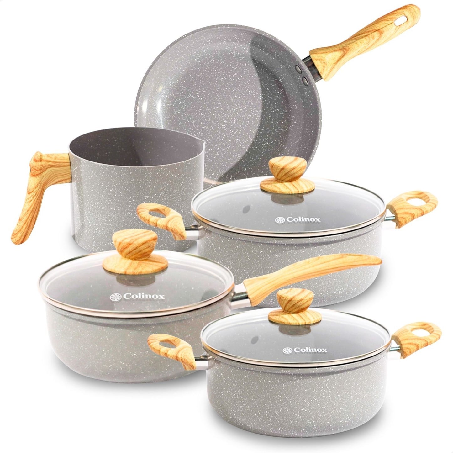 Jogo de Panelas Cerâmicas Antiaderentes Legacy