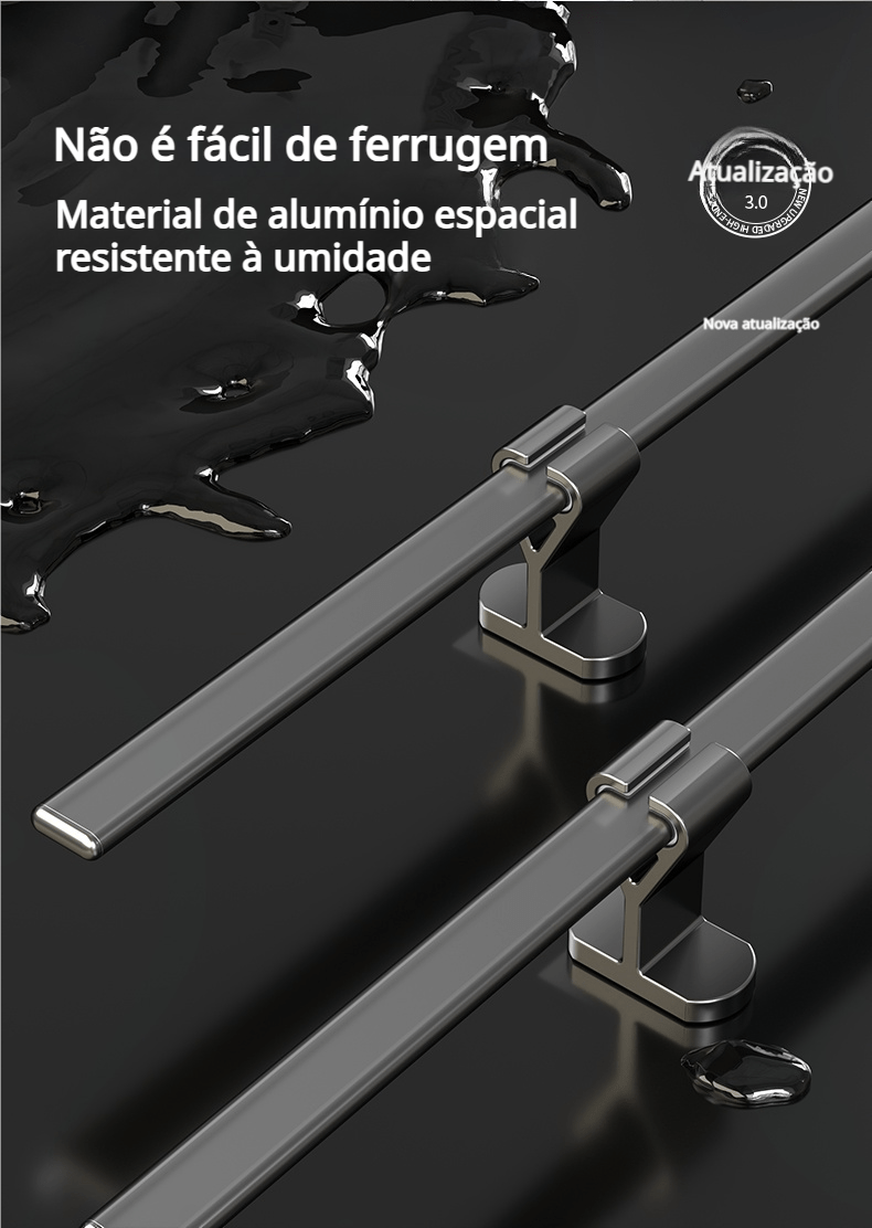 Porta-Toalhas para Banheiro com Braço Móvel