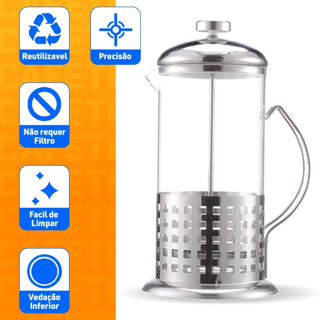 Cremeira Francesa de Inox 600ml