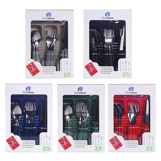 Jogo de Talheres Completo com Facas, Garfos e Colheres