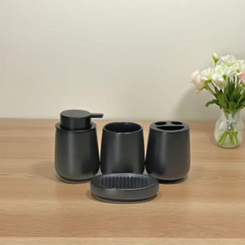 Conjunto de Banheiro em Cerâmica 4 Peças