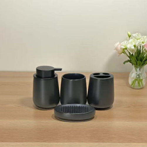 Conjunto de Banheiro em Cerâmica 4 Peças