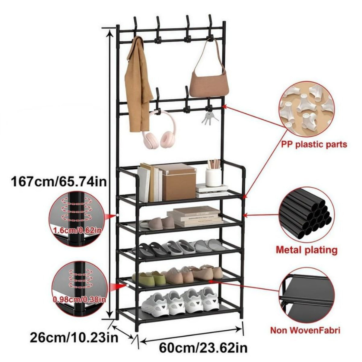 Sapateira Organizadora Multiuso