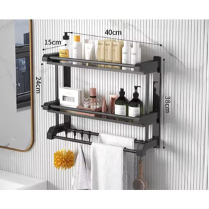 Organizador de Banheiro para Chuveiro com Múltiplas Prateleiras