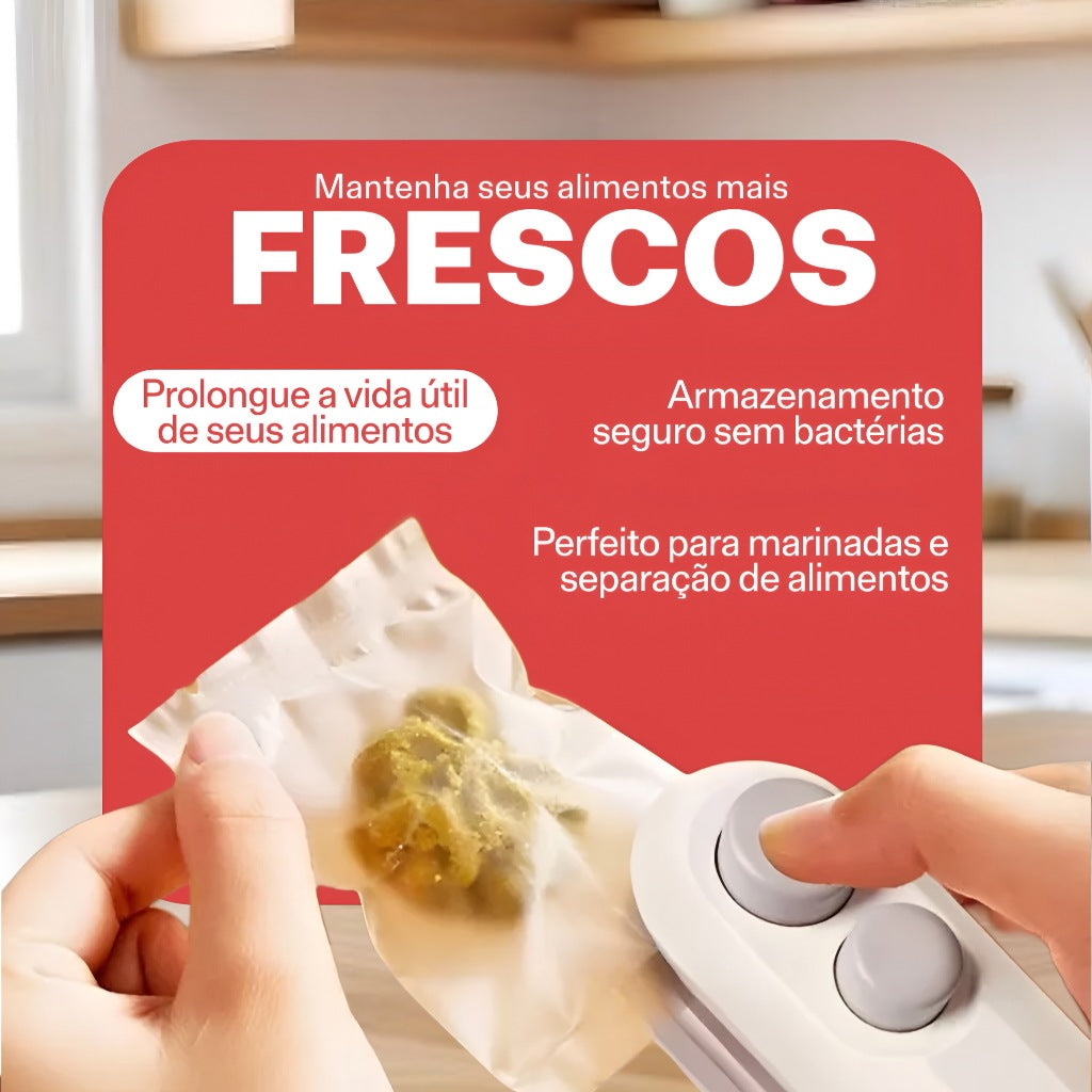 Selador de Sacos Portátil USB