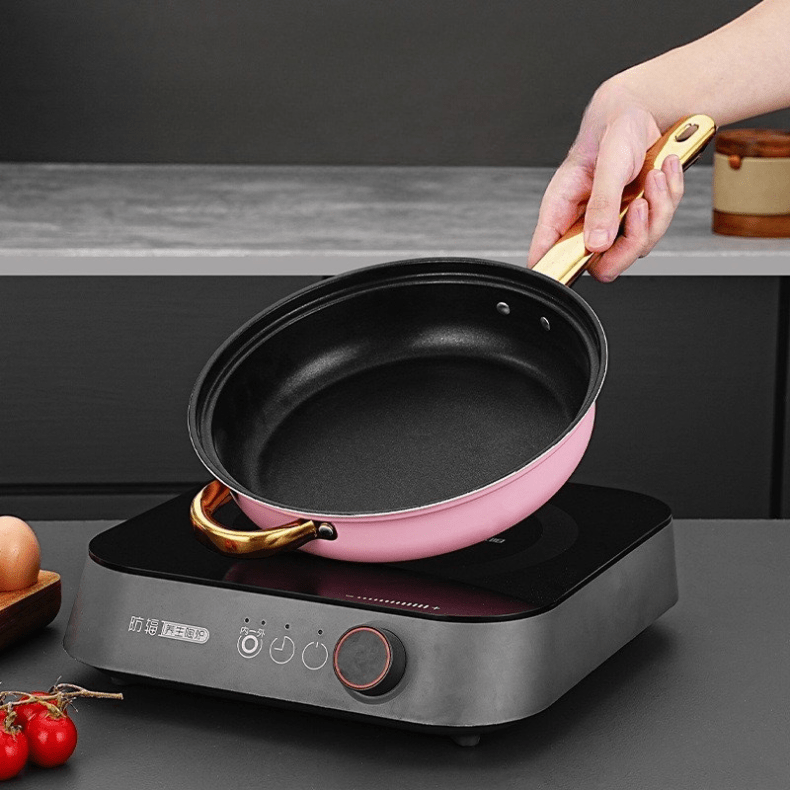 Jogo de Panelas Antiaderentes em Inox com Utensílios