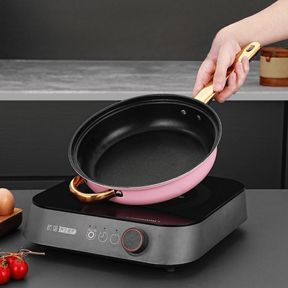 Jogo de Panelas Antiaderentes em Inox com Utensílios