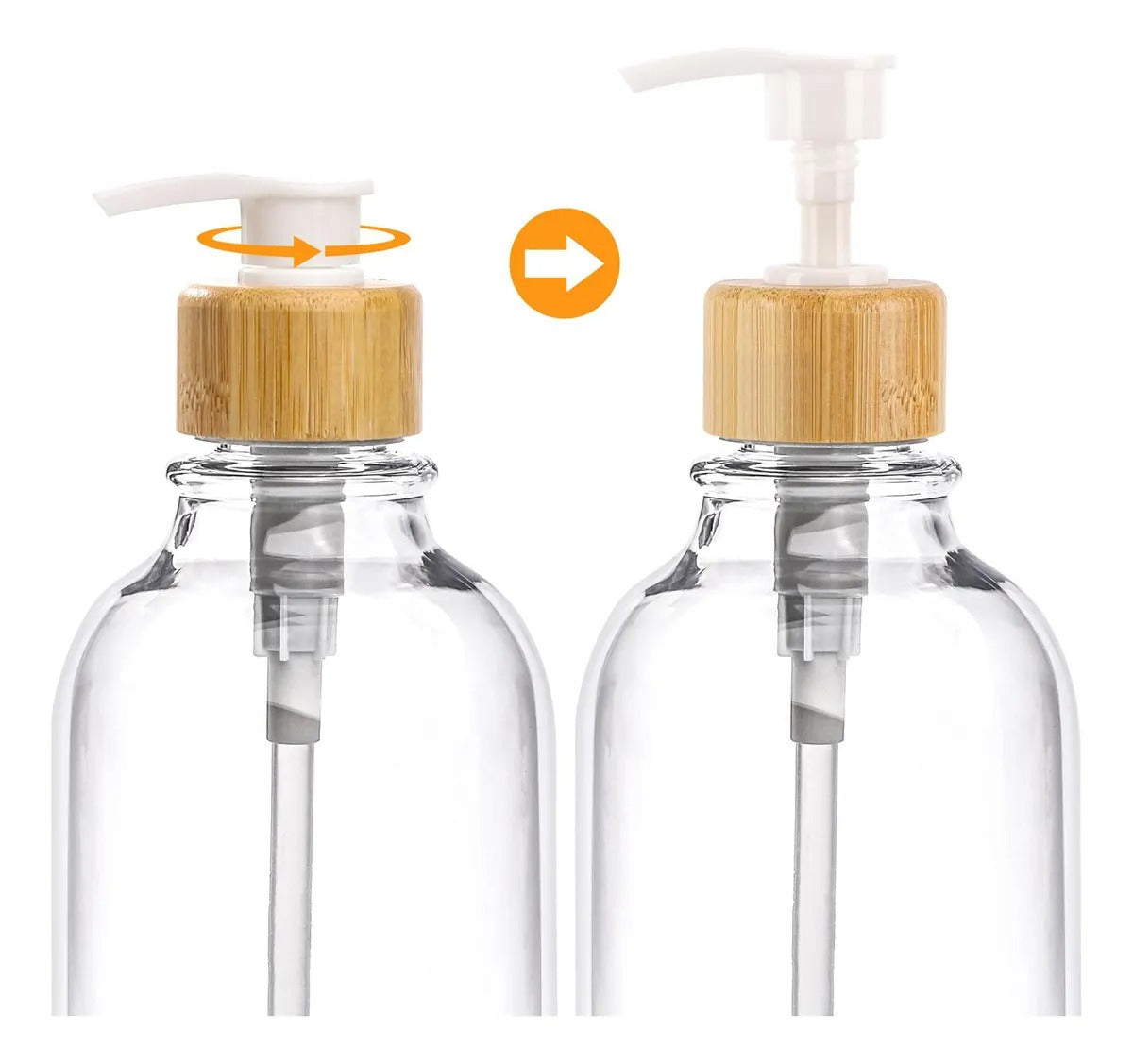 Kit de Acessórios para Banheiro em Bambu