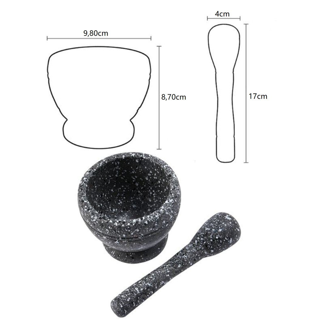 Pilão de Cozinha para Especiarias, Ervas e Drinks