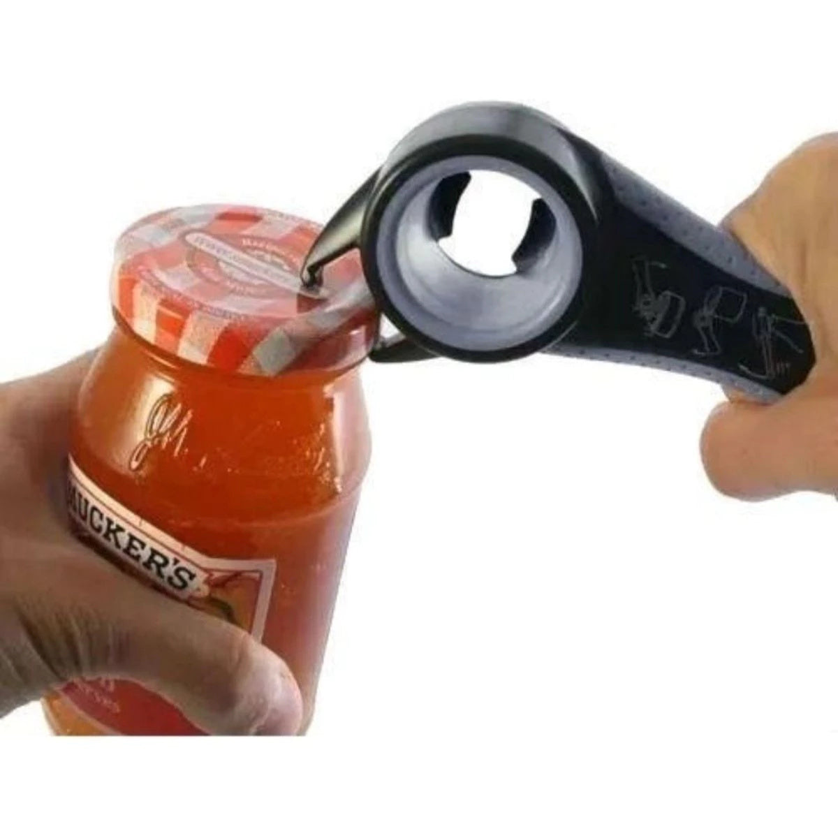 Abridor de Latas e Tampas 5 em 1